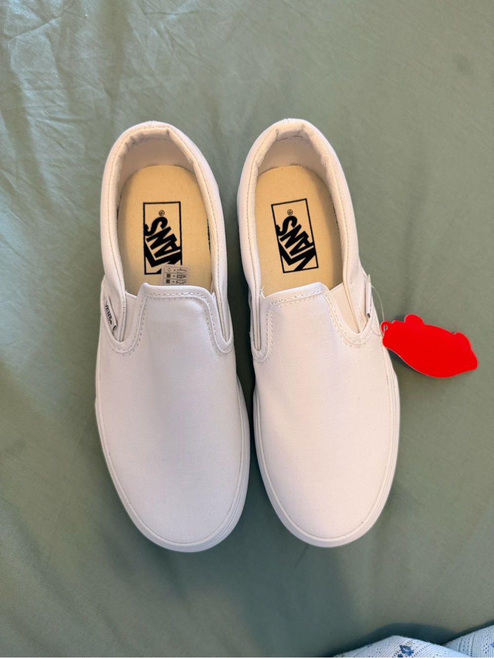 Vans Classic Slip-On Sneakers - White